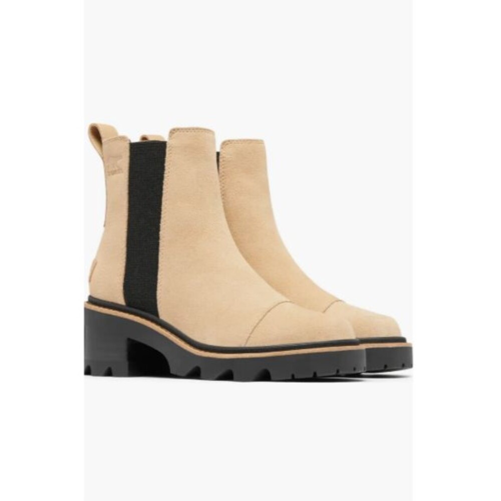 Sorel Womens Joan Now Waterproof Chelsea Boot 8.5 Black Canoe